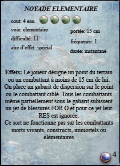 Noyade Élémentaire