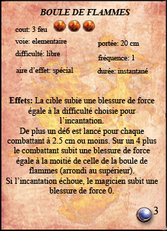 Boule de Flammes