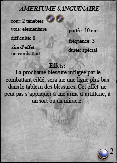 Amertume Sanguinaire