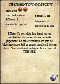 Châtiment Incandescent